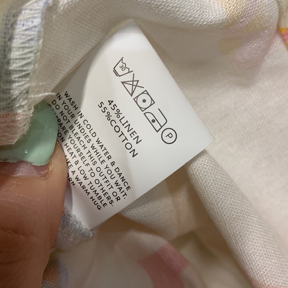 PEPPERMAYO AT LAST SUNRISE LINEN WRAP MINI HALTER DRESS 0 WHITE - Picture 6 of 7